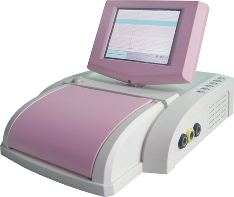 Розовый беспроводной удаленной 5,7 дюйма плода портативный монитор пациента с функцией FM ФХР Токо