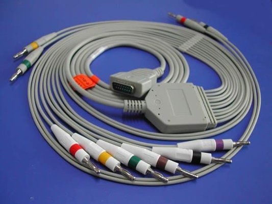 OEM медицинской ЭКГ кабели & привести провода, пациент монитор аксессуары