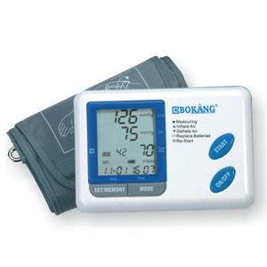 0 - монитор кровяного давления 300mmHg (0 - 40kpa) автоматический цифров с дисплеем LCD